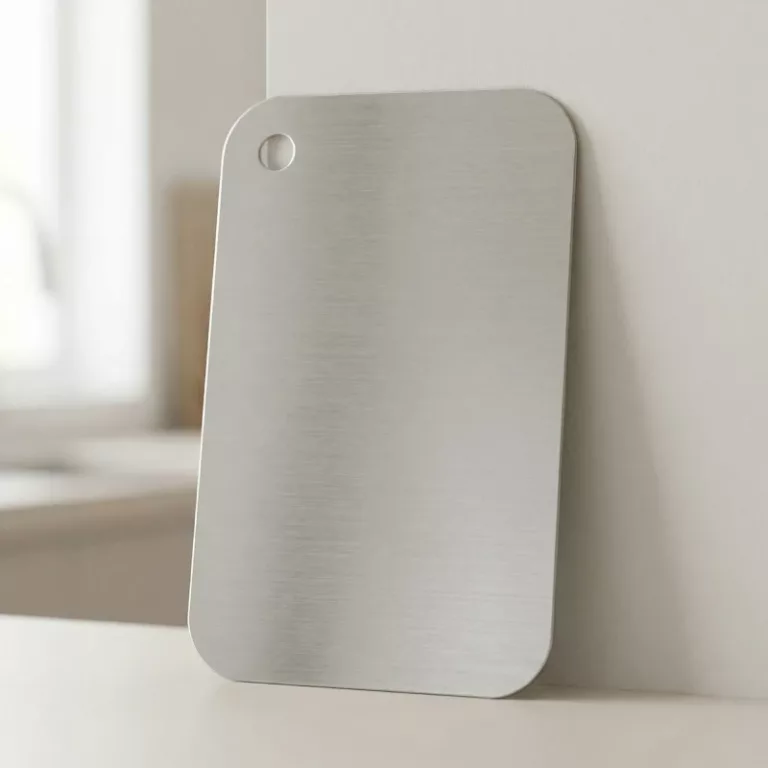 thick cutting board, stainless steel chopping board