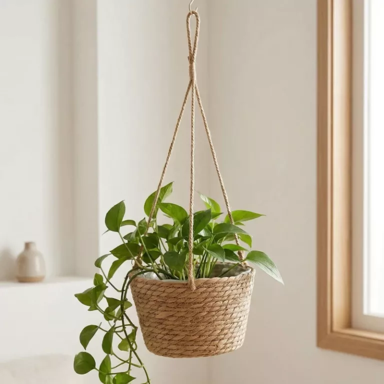 hanging planter, woven flower pot, hanging planter, macrame plant hanger, hanging pot, hanging flower basket, wall plant holders